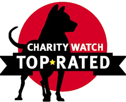 Charity Watch Top Rated logo.